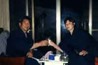 Morihiro Saito Sensei et Patricia Guerri Sensei